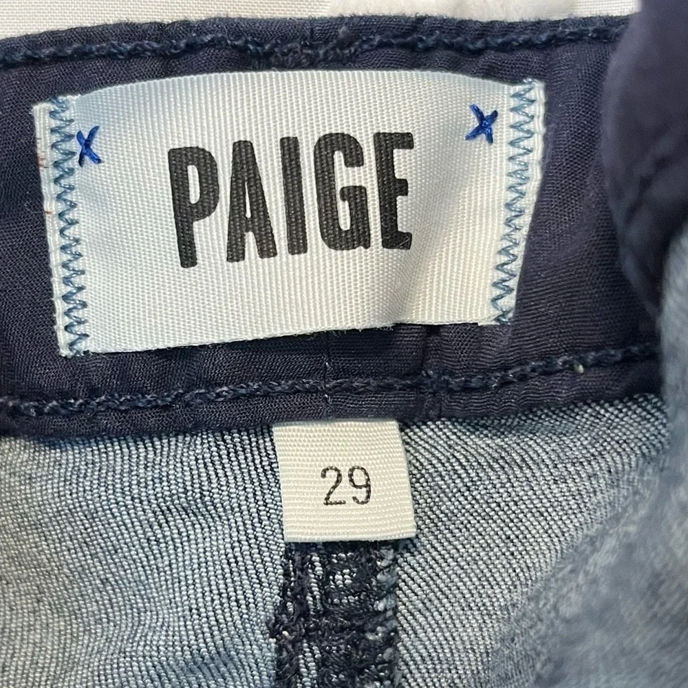Paige Hoxton crop roll up jeans